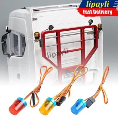 1/3X Auto RC LED Warnleuchte Rundumleuchte Rundumlicht Lampe 5 LED Aluhalterung - Bild 1 von 4