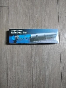 Rainbow LED Pen Sharper Image w Red, Purple, Yellow, Green, Blue Light, Rare - Picture 1 of 8