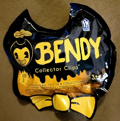 Bendy and The Ink Machine Dark Revival - коллекционные клипсы серия 3 слепая сумка - Изображение 1 из 2