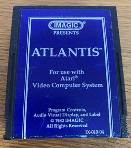 Atlantis (Atari 2600, 1982) Blue Label - Bild 1 von 3