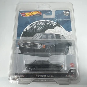 Hot Wheels Premium Car Culture Auto Strasse CHASE 0/5 '73 Volvo 142 GL Black - Picture 1 of 3