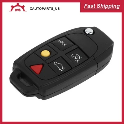 433MHz Keyless Entry Remote Ignition Transponder Key Fob for Volvo XC90 XC70 New - Image 1 of 4