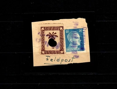 Feldpost MiNr. 5b auf Briefausschnitt, BPP Alt-Attest - Bild 1 von 3