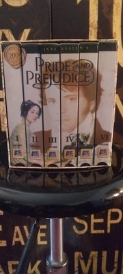 Pride and Prejudice (Mini-Series) (VHS, 1996, 6-Tape Set) - Image 1 of 4