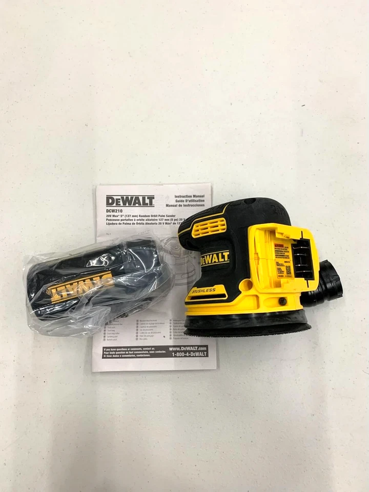 DeWalt DCW210B 20V Cordless 5" Variable Orbital Sander