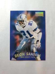 1996 SkyBox Premium Football Card #46 Deion Sanders - Picture 1 of 2