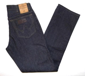 WRANGLER - Men's NEW Texas Stretch Jeans 32"W X 34"L Dark Indigo Blue Denim - Picture 1 of 7