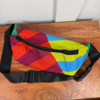 Цветной геометрический принт Fanny Pack талии сумка сделать сегодня отлично - Изображение 1 из 4