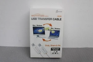J5Create JUC400 Wormhole Switch USB Transfer Cable for Mac Windows - Picture 1 of 3