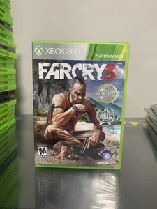 Far Cry 3 Platinum Hits Xbox 360 Complete in Box CIB Tested - Picture 1 of 4