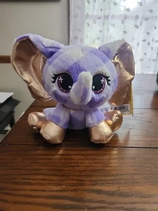 Plüsch Gund Plushes Pets Ella L' Phante der Elefant 5 Zoll mit Etikett - Bild 1 von 5