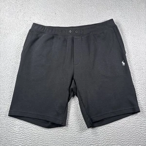Polo Ralph Lauren Sweat Shorts Mens XL Black Pull On Pockets Pony Casual Preppy - Imagen 1 de 14