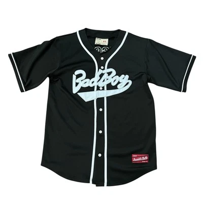 Invisible Bully #72 Bad Boy Biggie Baseball Jersey Notorious Big Mens XL Rap Vtg - Image 1 of 4