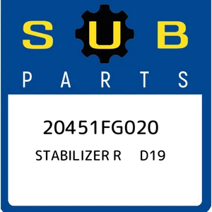 20451FG020 Subaru Stabilizer r d19 20451FG020, New Genuine OEM Part - Bild 1 von 1