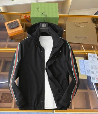 Gucci 2025 Autumn Men's Black Jacket Coat size:XL - Image 1 of 4