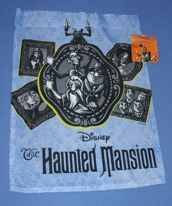 Neu mit Etikett Disney Haunted Mansion Garten Flagge blau schwarz 12,5"x 18" Modell 10-1351-92-01 - Bild 1 von 6