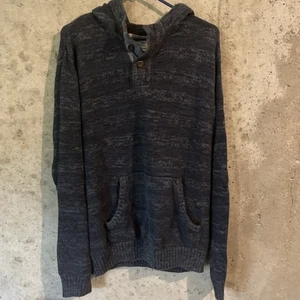 Urban Pipeline Blue Hooded Henley Sweater Pocket Size XXL - Picture 1 of 4