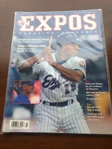 MONTREAL EXPOS 1995 MAGAZINE Felipe, Moises Alou - Picture 1 of 2