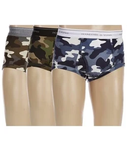 Roundtree & Yorke Men's Full-Cut Camouflage Briefs 3-pk Underwear 32 34 36 40 42 - Picture 1 of 1