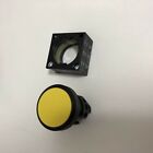 1pc New Yellow Self-reset Push Button Switch SB3000-0AA31 without contac #A6-12