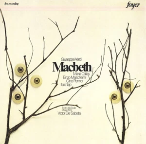 3LP Box VERDI Macbeth CALLAS MASCHERINI TAJO DE SABATA Foyer FO-1016 1952 Live - Imagen 1 de 3