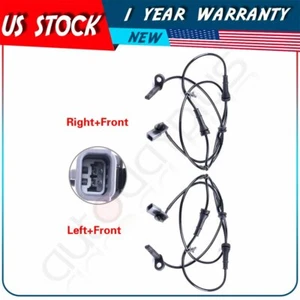 Par de sensores de velocidad de rueda ABS delanteros izquierdo o derecho para Nissan Sentra 2013-2018 2019 - Imagen 1 de 12