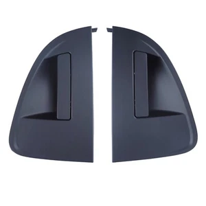 Door Handle Outer for Holden Barina 2011-2018 Set of 2 Black REAR LH+RH - Picture 1 of 3