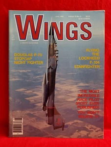 Wings A Sentry Magazine 1986 CF Lockheed CF-104 - Imagen 1 de 5
