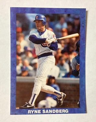 Ryne Sandberg 1990 Oddball  w/Blue Marble  Border - Изображение 1 из 2