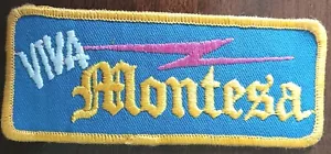 Toppa ricamata vintage moto Viva Montesa anni 70-80 - Foto 1 di 1