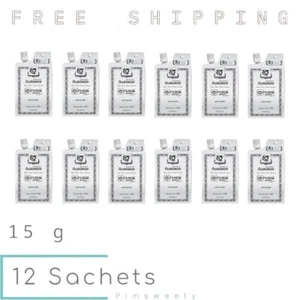 12 Sachets X 15 g Supaporn white clay filler facial mask cream reduces acne face - Picture 1 of 9