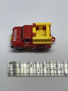 1986 GALOOB MICRO MACHINES OFF-ROAD PICKUP TRUCK RESCUE FD - Picture 1 of 6