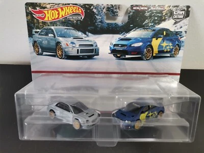 Hot Wheels Subaru Impreza WRX 16 Subaru WRX STI  2 Pack - Immagine 1 di 4