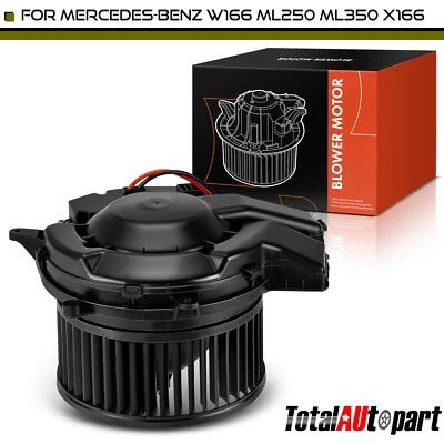 HVAC Blower Motor Fan w/ Resistor for Mercedes-Benz GL350 GL550 GLS63 AMG ML400 - Image 1 of 4