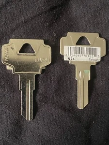 IN24 HYCO Llaves en blanco para Aristocrat Bargman Coachman - Imagen 1 de 3