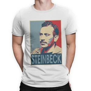 John Steinbeck T-Shirt Author English Student American T Shirt Top Gift Tee - Picture 1 of 2