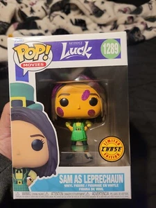 Funko Pop! Luck #1289 Sam As Leprechaun - CHASE Damaged - Picture 1 of 1