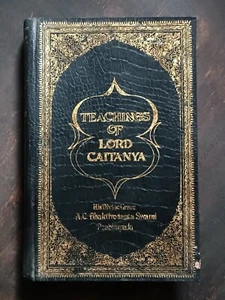 LIBRO: ENSEÑANZAS DEL SEÑOR CAITANYA POR SWAMI PRABHUPADA 1ª Edición 1980 HB - Imagen 1 de 11