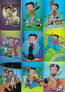 Betty Boop Chromium 2 1997 Krome Completo Paralela Adhesivo Juego de 45 AN - Imagen 1 de 4