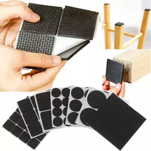2-48XSelf- Adhesive Non-slip Chair Leg Sofa Table Feet Mat Protector for PADS UK - Picture 1 of 24