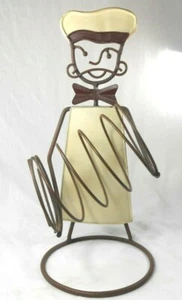 Skurrile Qualität Metall Wein Halter Display Koch Küche Bar Dekor Modern Punk  - Bild 1 von 7