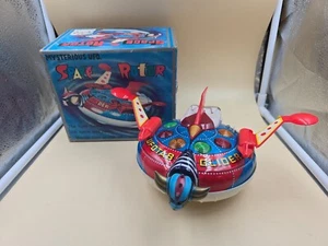 Ufotab Glider Misteryous Ufo Space Rotor Ko Taiwan anni 70 - Foto 1 di 24