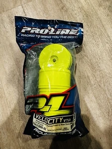 Pro-Line 280002 Yellow Velocity VTR 4.0 Zero Offset Wheels(4) 17mm: 1/8 Buggy - Picture 1 of 3