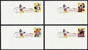 #4342-4345 42c Art of Disney, Digital Color FDC **ANY 5=FREE SHIPPING** - Picture 1 of 5