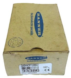 Banner Engineering Q40AW3FF200Q1 33386 20-250VAC Photoelectric Sensor - Picture 1 of 6