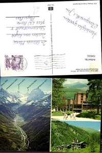 724531 Mehrbild AK Zinal Valais Panorama et quartier du village - Picture 1 of 1