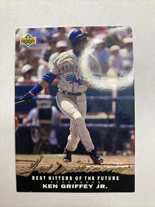 BEST HITTERS OF THE FUTURE 1992 UPPER DECK UD CARD Ken Griffey Jr Mariners - Picture 1 of 4