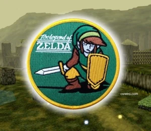 Aplique Legend of Zelda Videojuego Vintage Retro Hierro en Parche Bordado NUEVO - Imagen 1 de 2