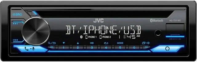 JVC KD-TD71BT USB Bluetooth Car Stereo Receiver