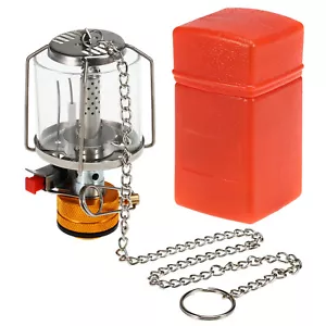 AU Outdoor Portable Camping Gas Lantern Piezo Ignition Gas Tent Lamp Light - Picture 1 of 12